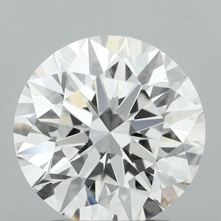 1.91ct Round Lab Grown Diamond (Colour F, Clarity VVS2, Cut EX, IGI Certified)