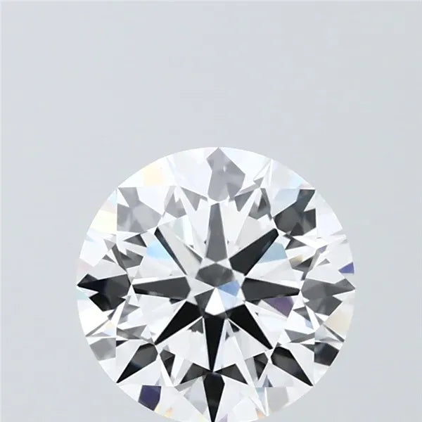 2.00ct Round Lab Grown Diamond (Colour E, Clarity VVS2, Cut EX, IGI Certified)