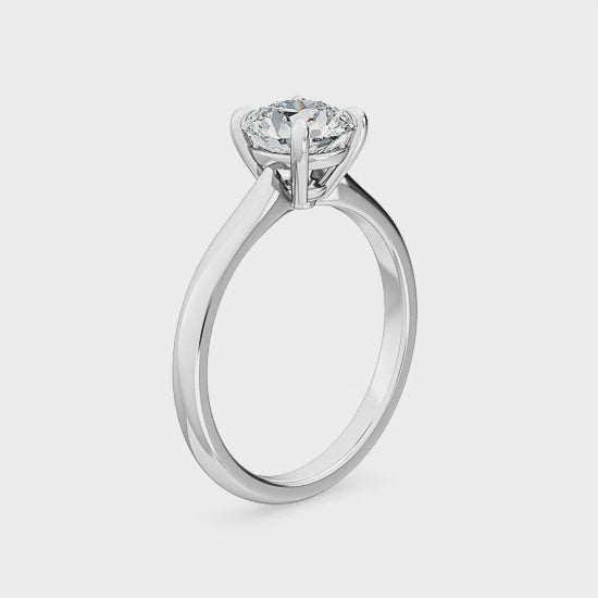 Ring Solitaire Love 3